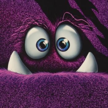 Preview: Taschenpanel ca. 1m Monsta Lila by Thorsten Berger von Swafing
